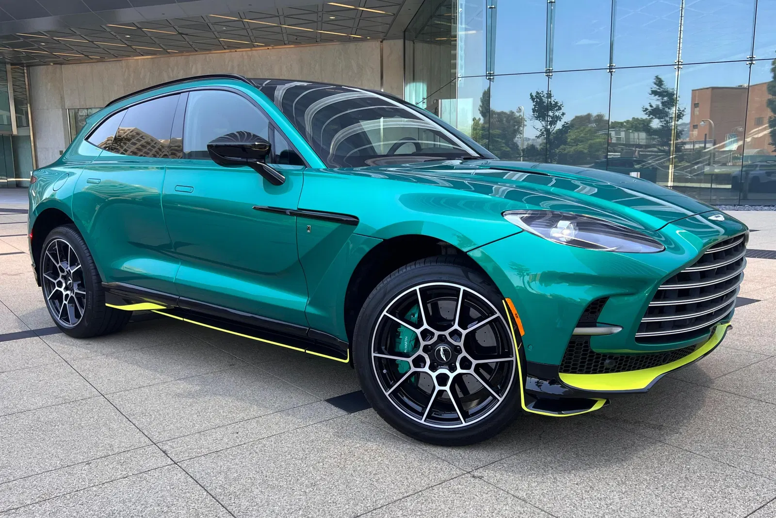 2024 Aston Martin DBX 707 AMR23 Edition - ~70 Miles, 697-hp Twin-Turbo V8, Podium Green, Signed By Fernando Alonso