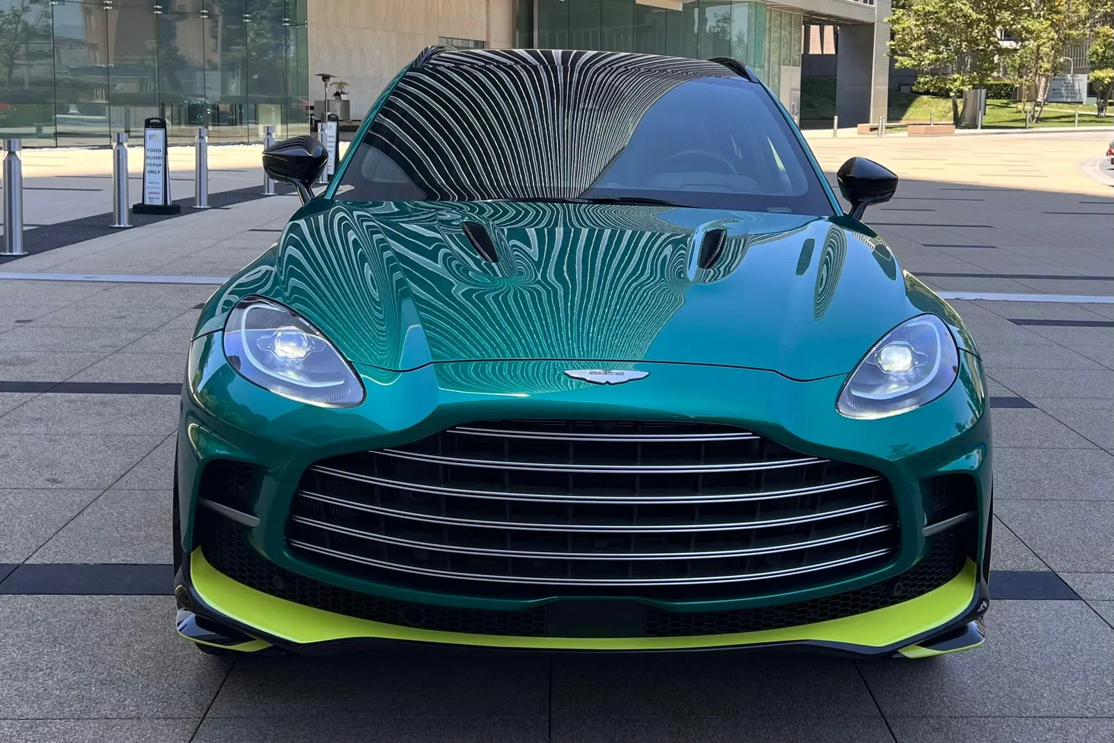 2024 Aston Martin DBX 707 AMR23 Edition - ~70 Miles, 697-hp Twin-Turbo V8, Podium Green, Signed By Fernando Alonso