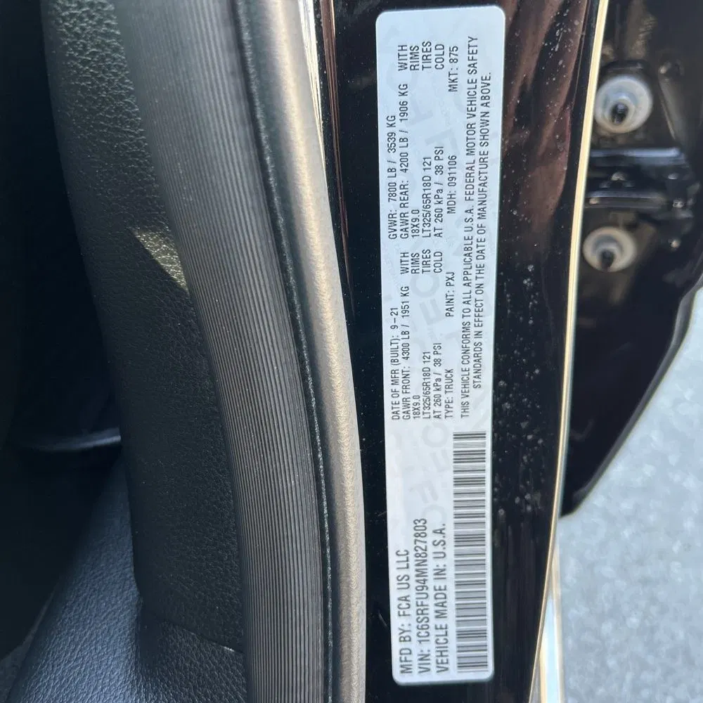 2021 Ram 1500 TRX
