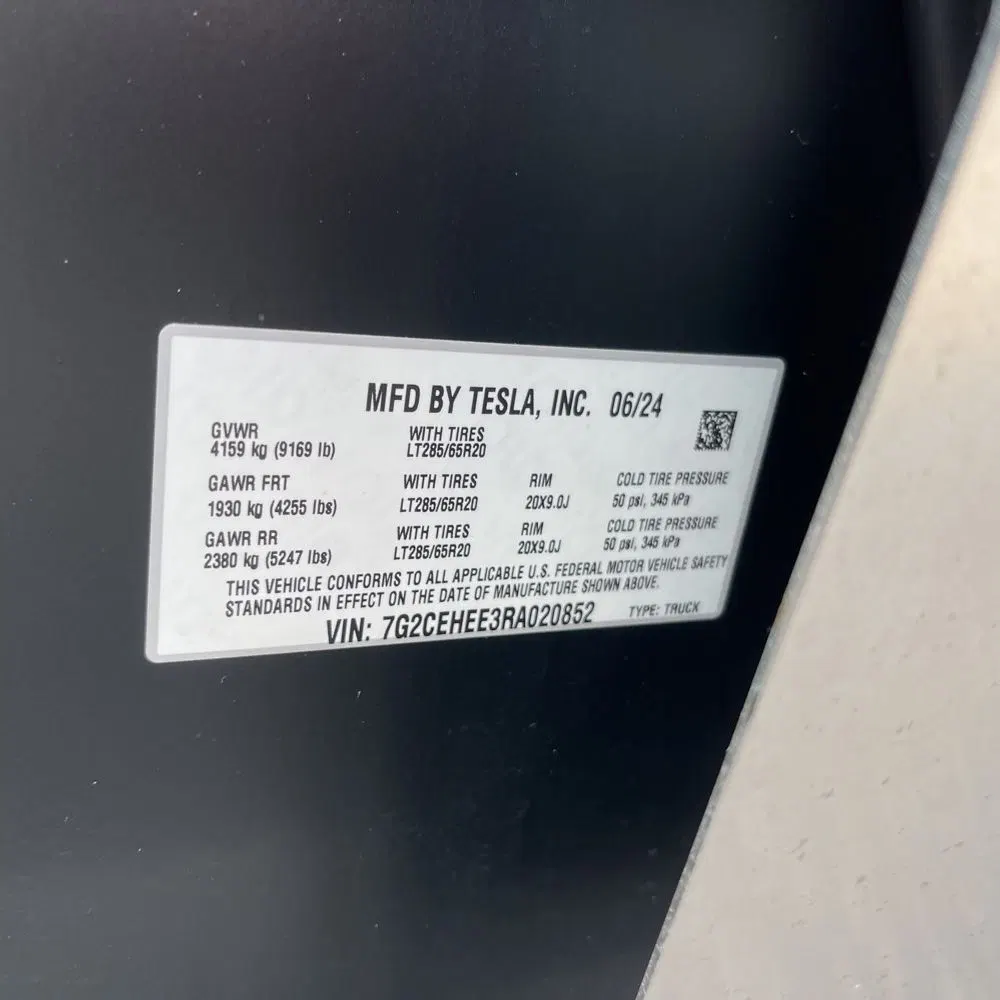 2024 Tesla Cybertruck CyberBeast