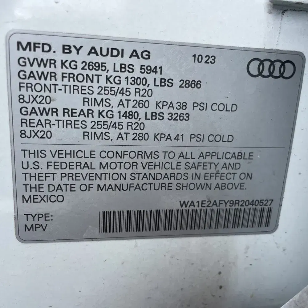2024 Audi Q5 S-Line Prem+ 55 PHEV