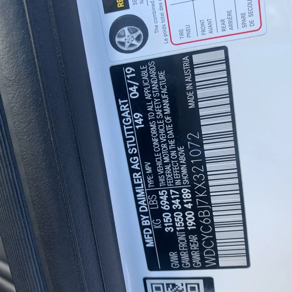 2019 Mercedes-Benz G-Class G 550