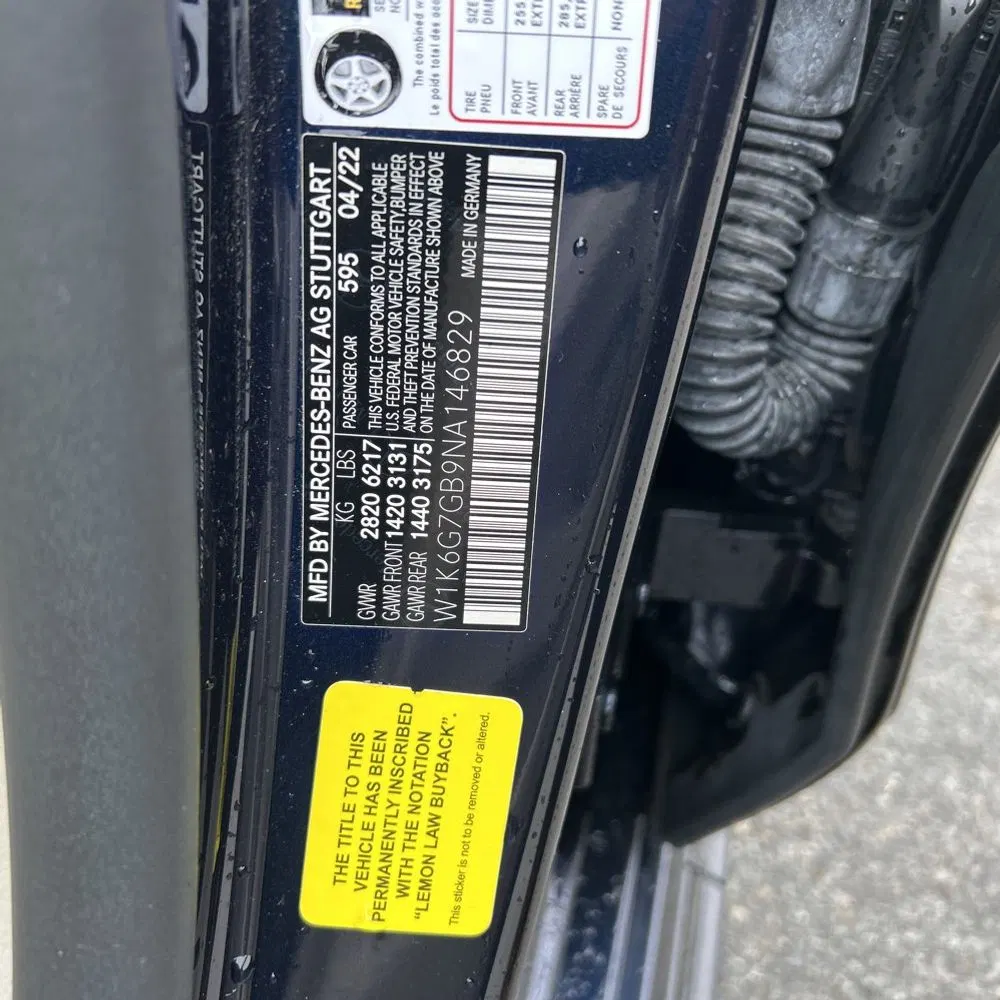 2022 Mercedes-Benz S-Class S 580 4MATIC