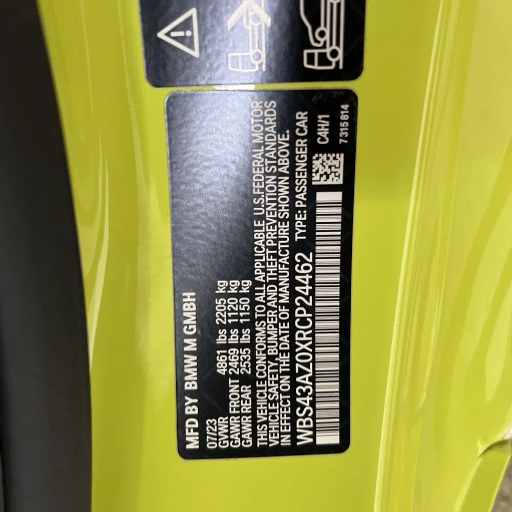 2024 BMW M4 Competition xDrive