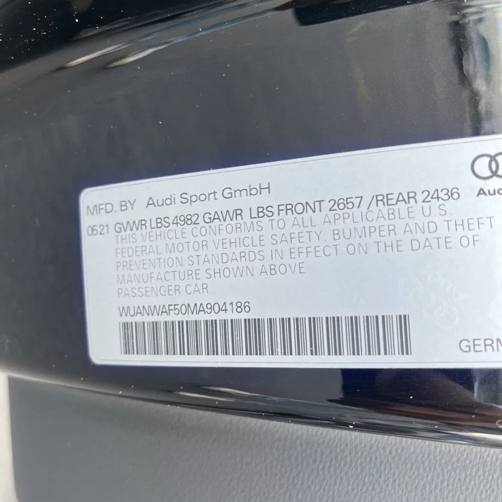 2021 Audi RS 5