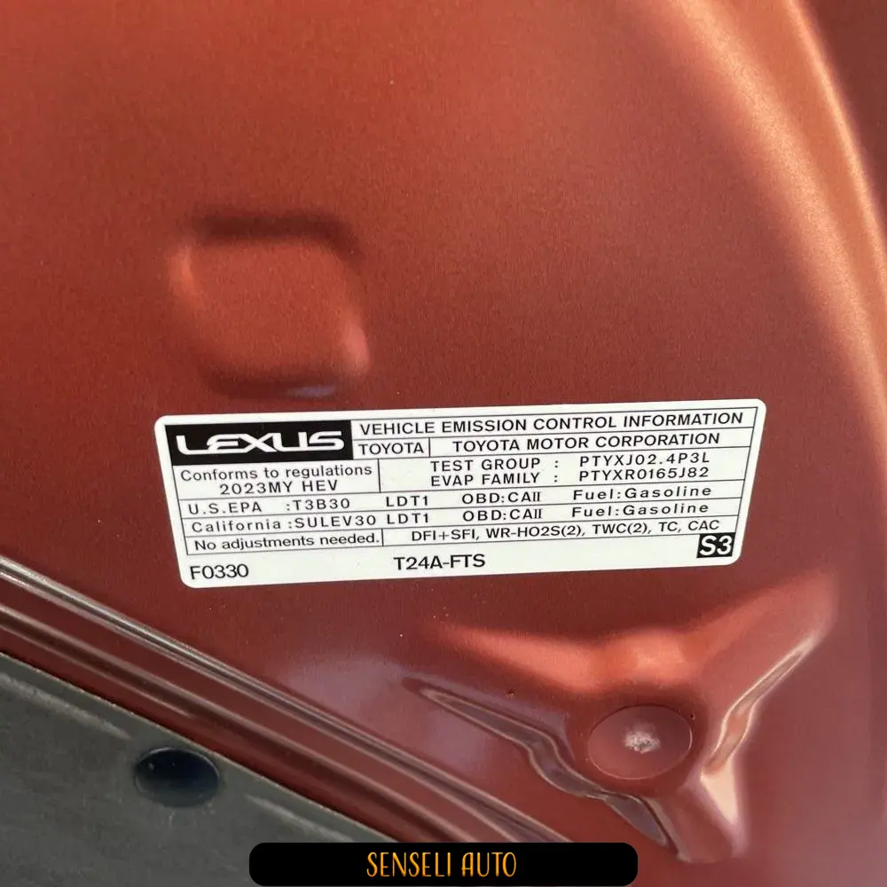 2023 Lexus RX 500h F SPORT Performance