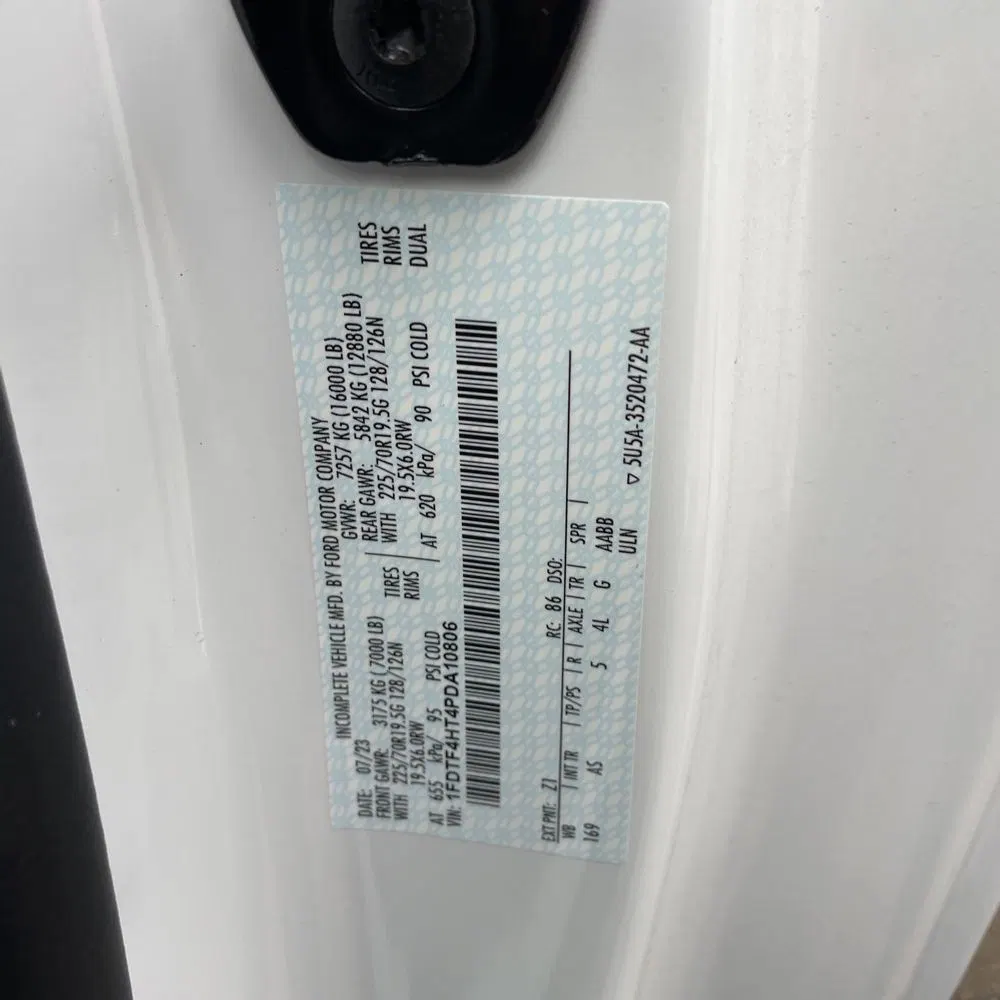 2023 Ford F450SD XL Reg Cab 4WD