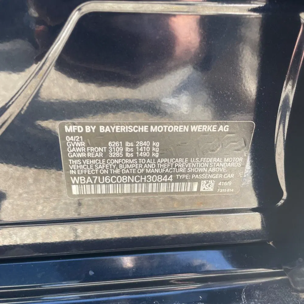 2022 BMW 7-Series M760xi