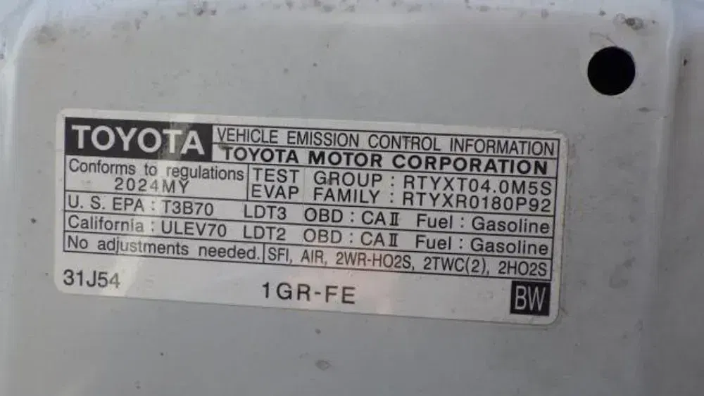 2024 Toyota 4Runner TRD Off Road