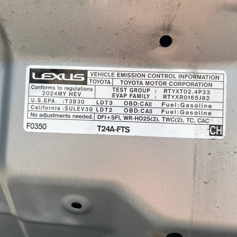2024 Lexus TX 500h F SPORT Performance Premium