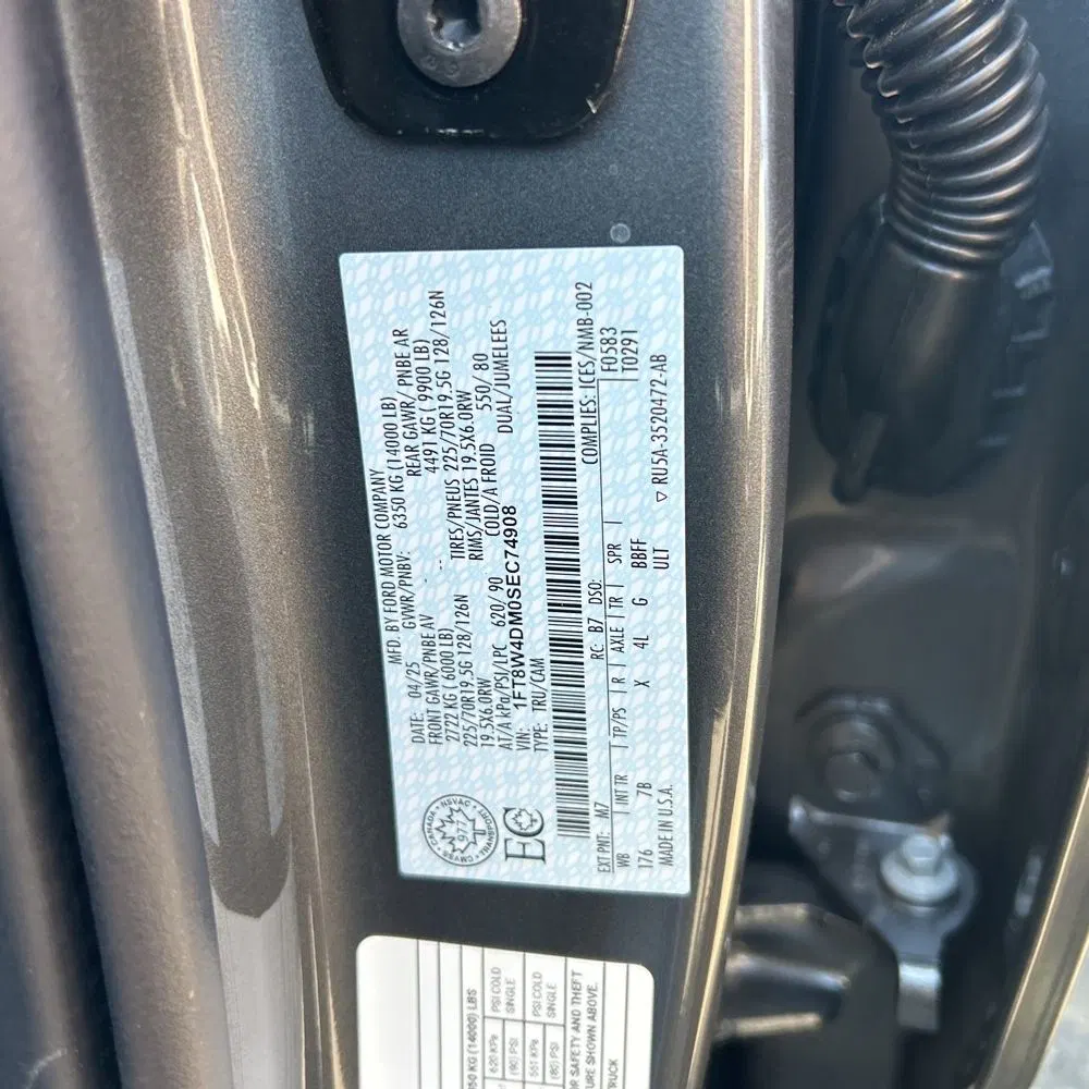2025 Ford F450 S/D Platinum