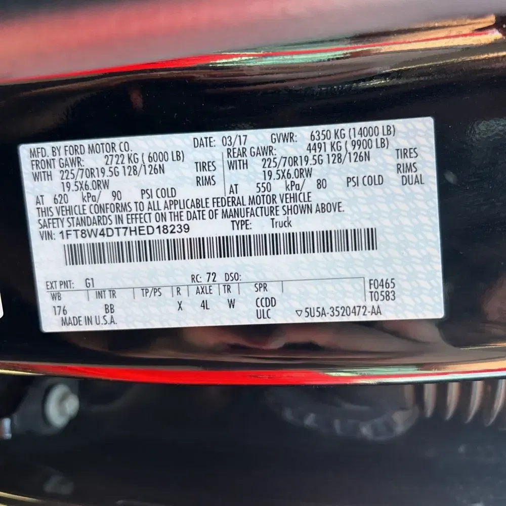 2017 Ford F-450 Super Duty Platinum