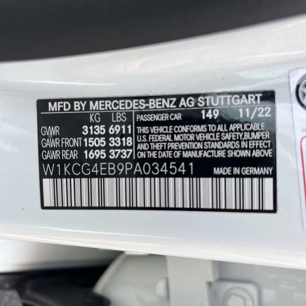 2023 Mercedes-Benz EQS EQS 580 4MATIC