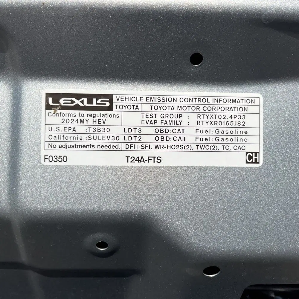 2024 Lexus TX 500h F SPORT Performance Premium
