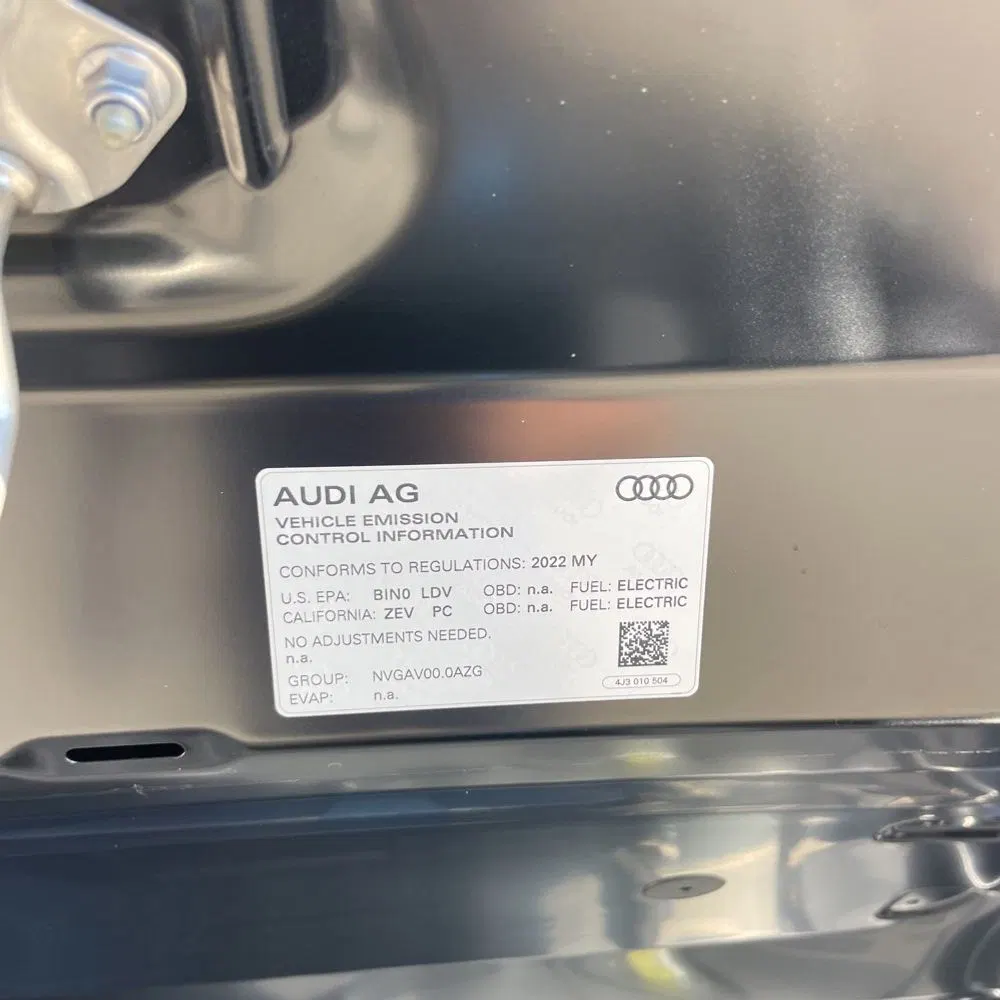 2022 Audi e-tron GT RS