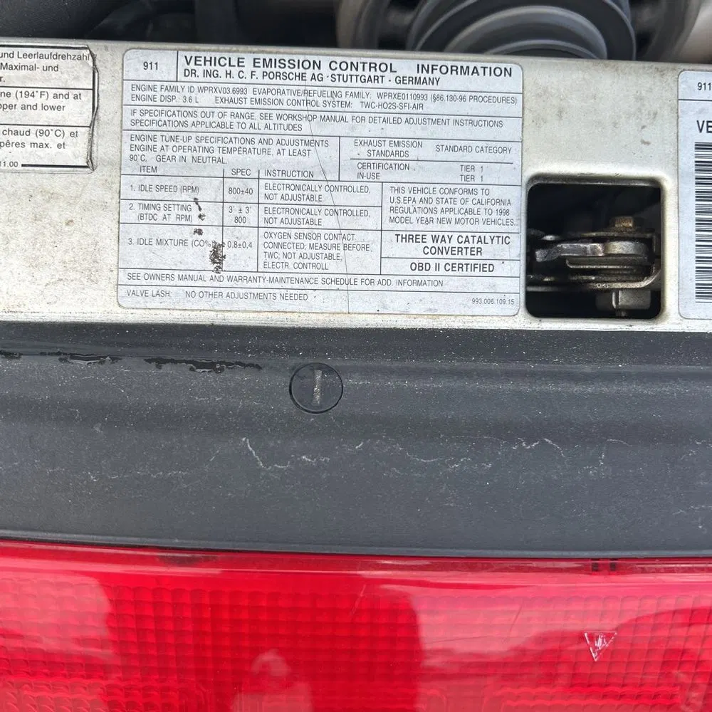 1998 Porsche 911 Carrera