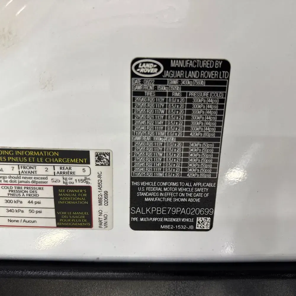 2023 Land Rover Range Rover P530 SE LWB
