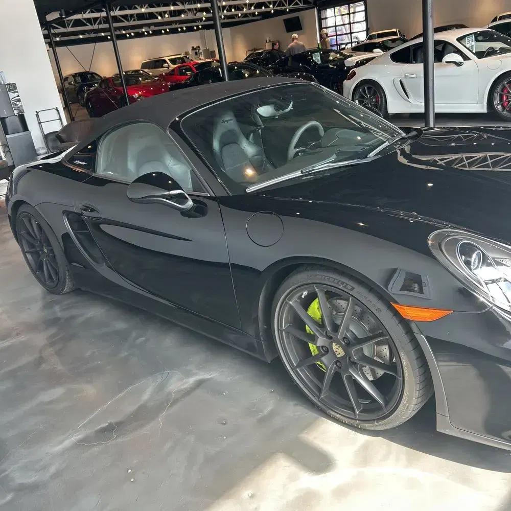 2016 Porsche Boxster Spyder