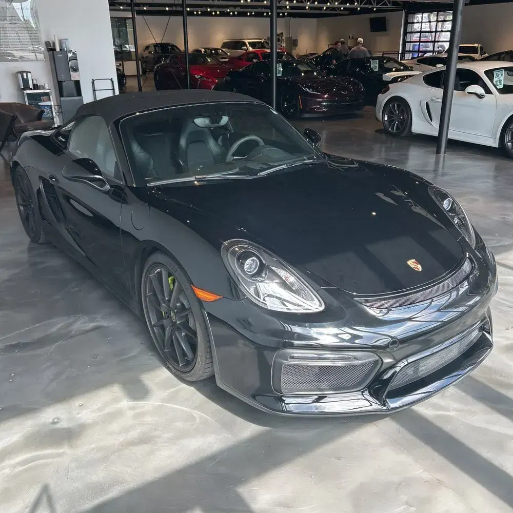 2016 Porsche Boxster Spyder