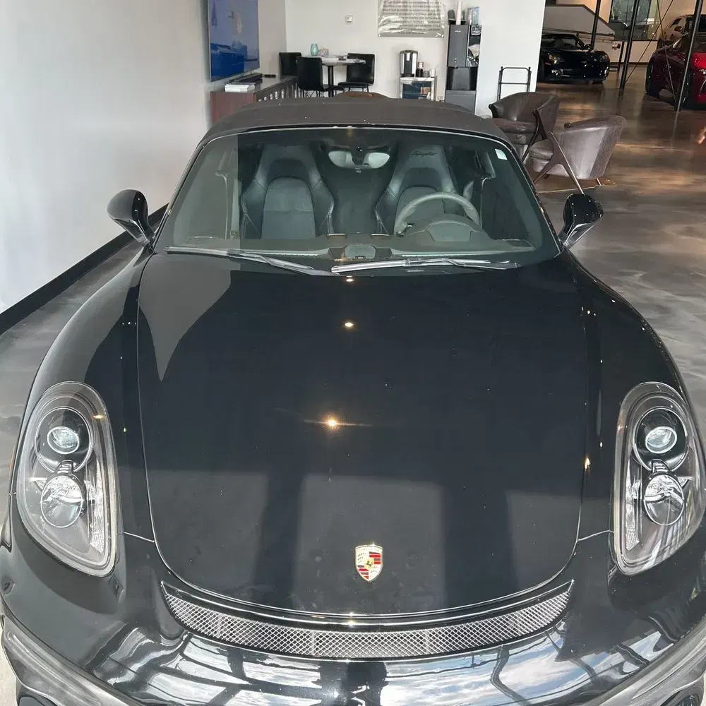 2016 Porsche Boxster Spyder