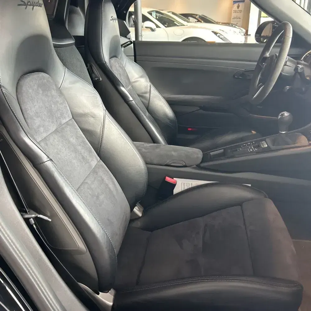 2016 Porsche Boxster Spyder