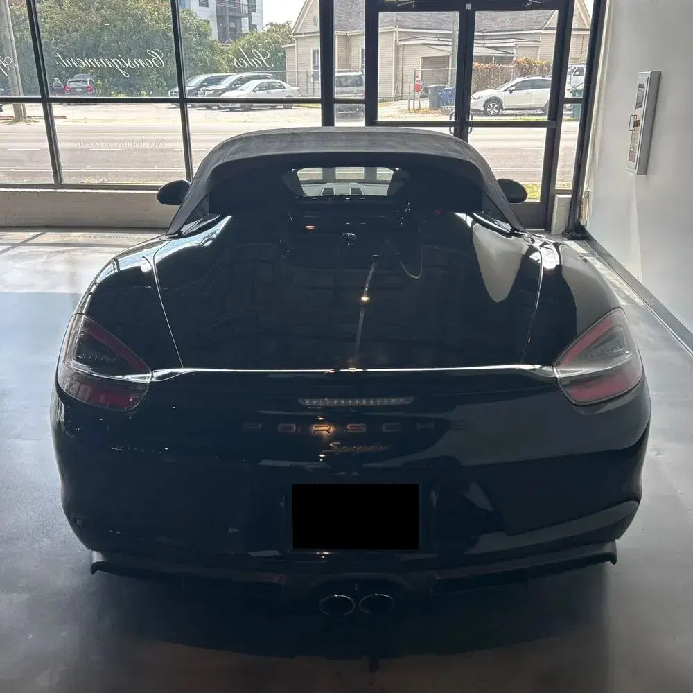 2016 Porsche Boxster Spyder