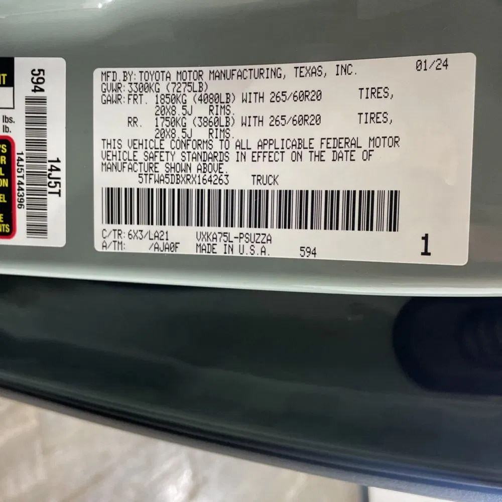 2024 Toyota Tundra Platinum