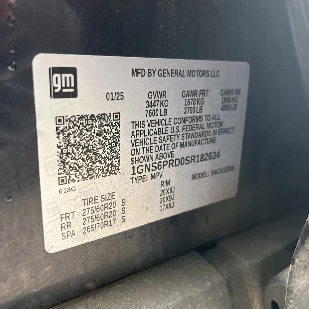2025 Chevrolet Tahoe Z71