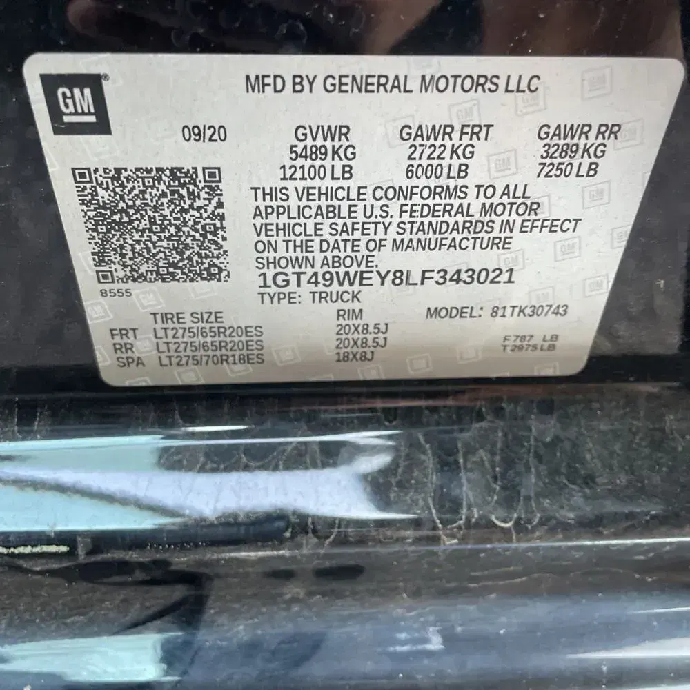 2020 GMC Sierra 3500HD Denali