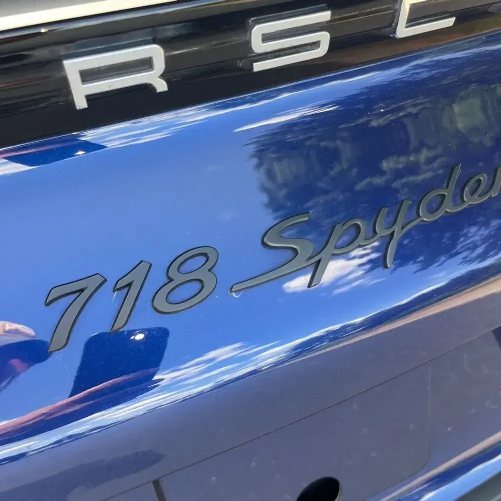 2023 Porsche 718 Boxster Spyder