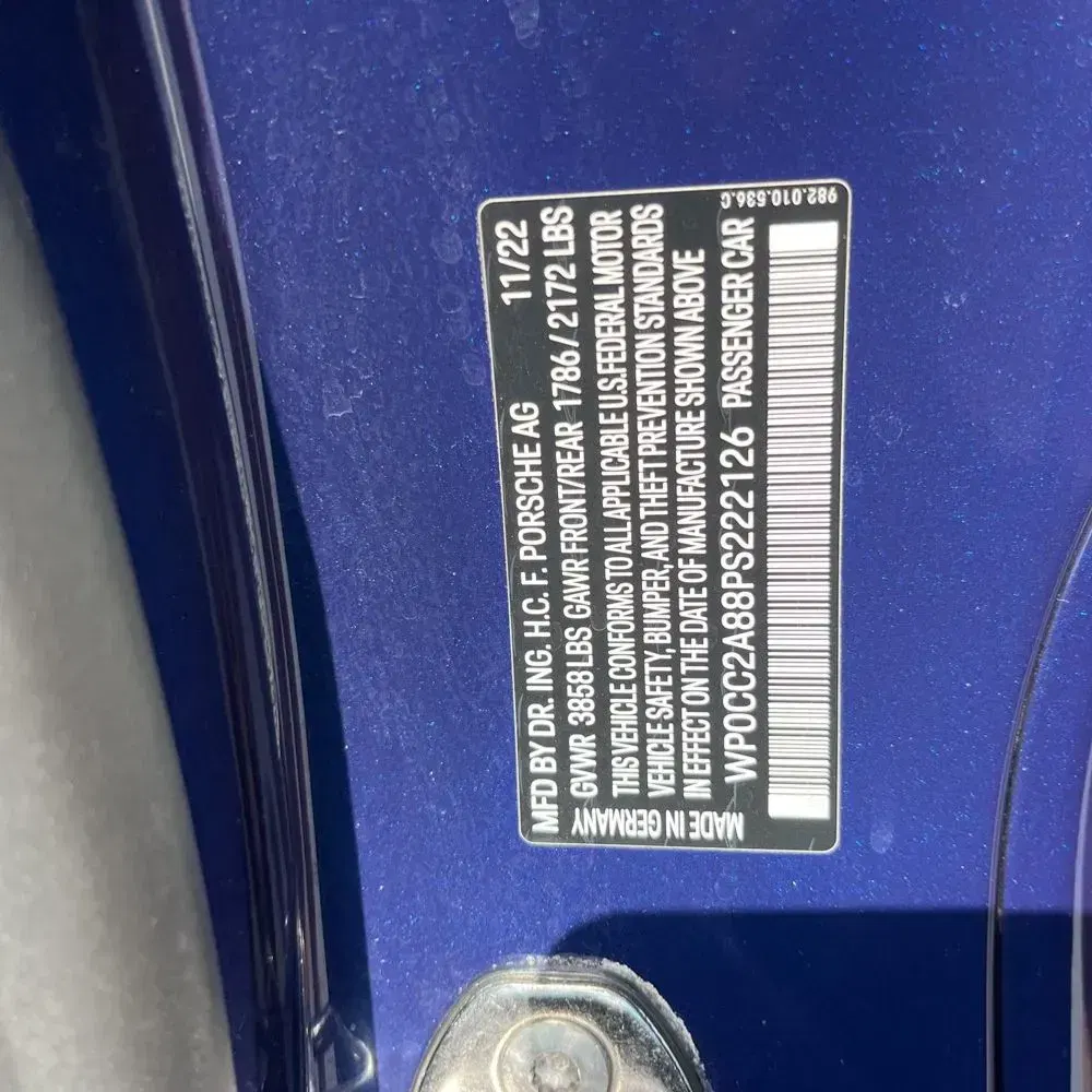 2023 Porsche 718 Boxster Spyder