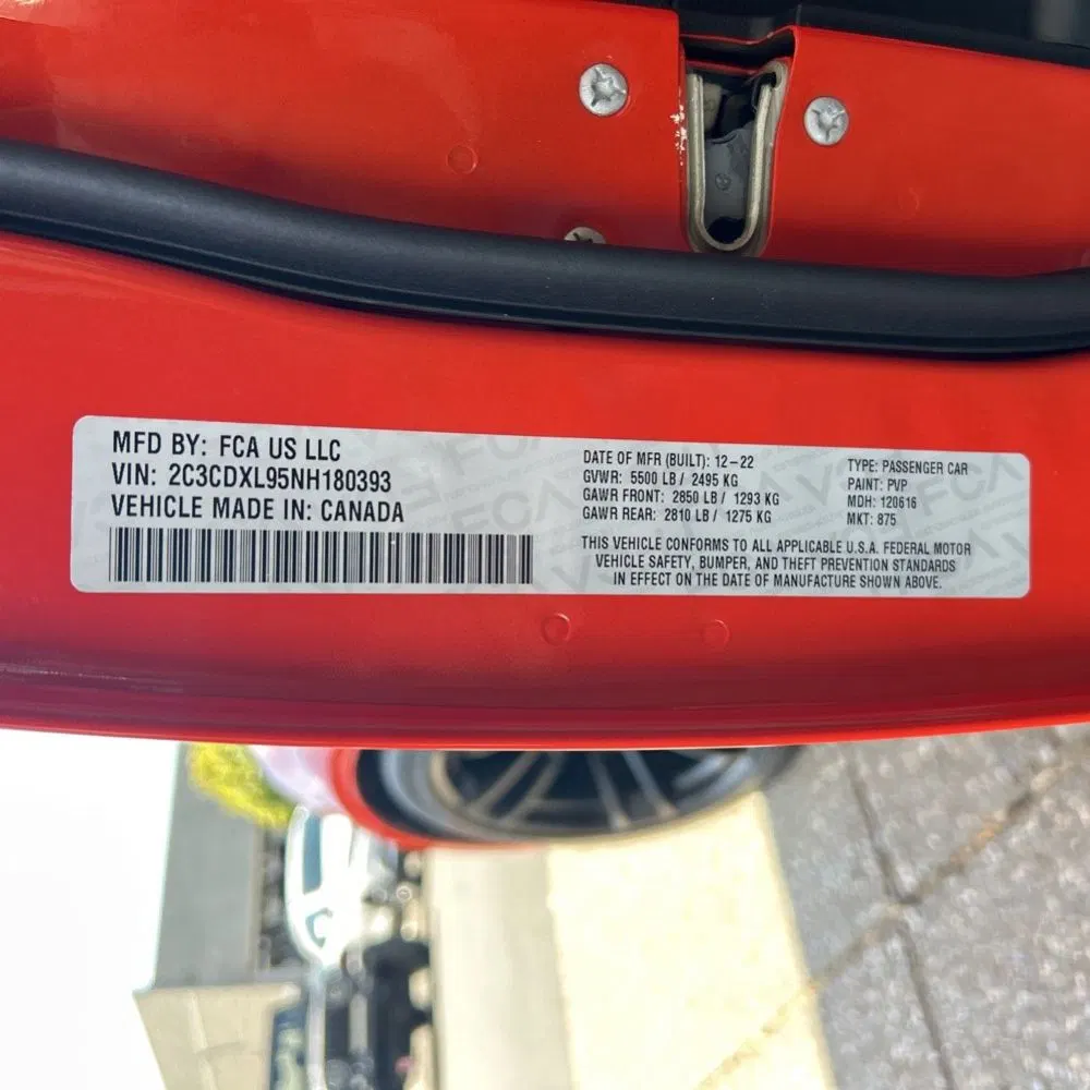 2022 Dodge Charger SRT Hellcat
