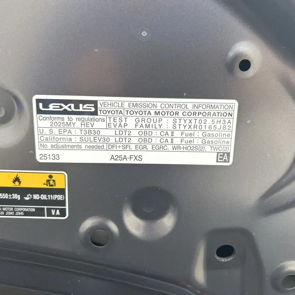 2025 Lexus NX 350h Premium