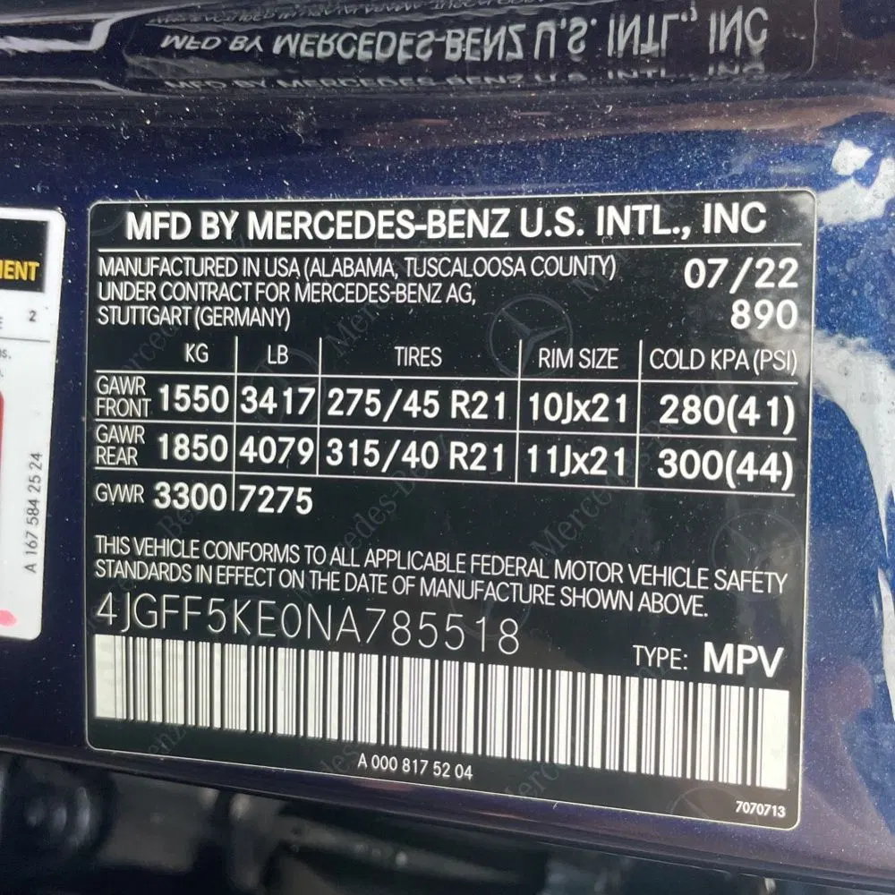 2022 Mercedes-Benz GLS GLS 450