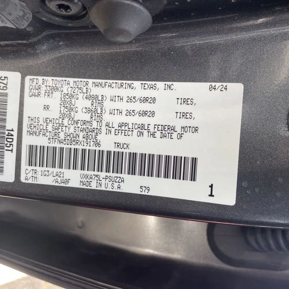 2024 Toyota Tundra Platinum