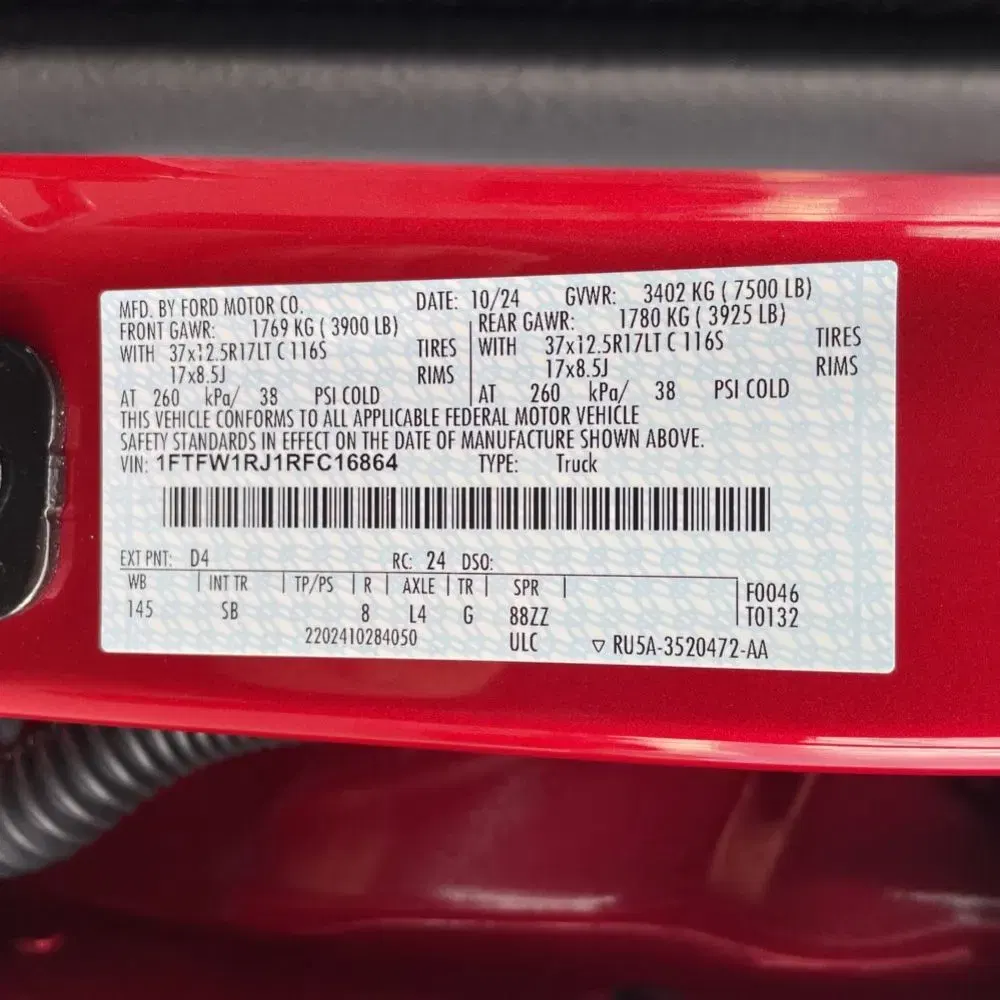2024 Ford F-150 Raptor