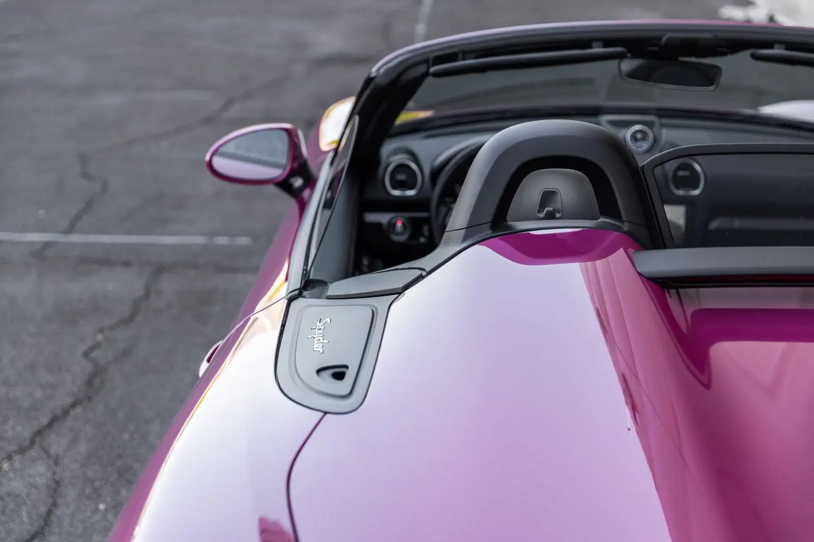 Ruby Star 2022 Porsche 718 Spyder 6-Speed