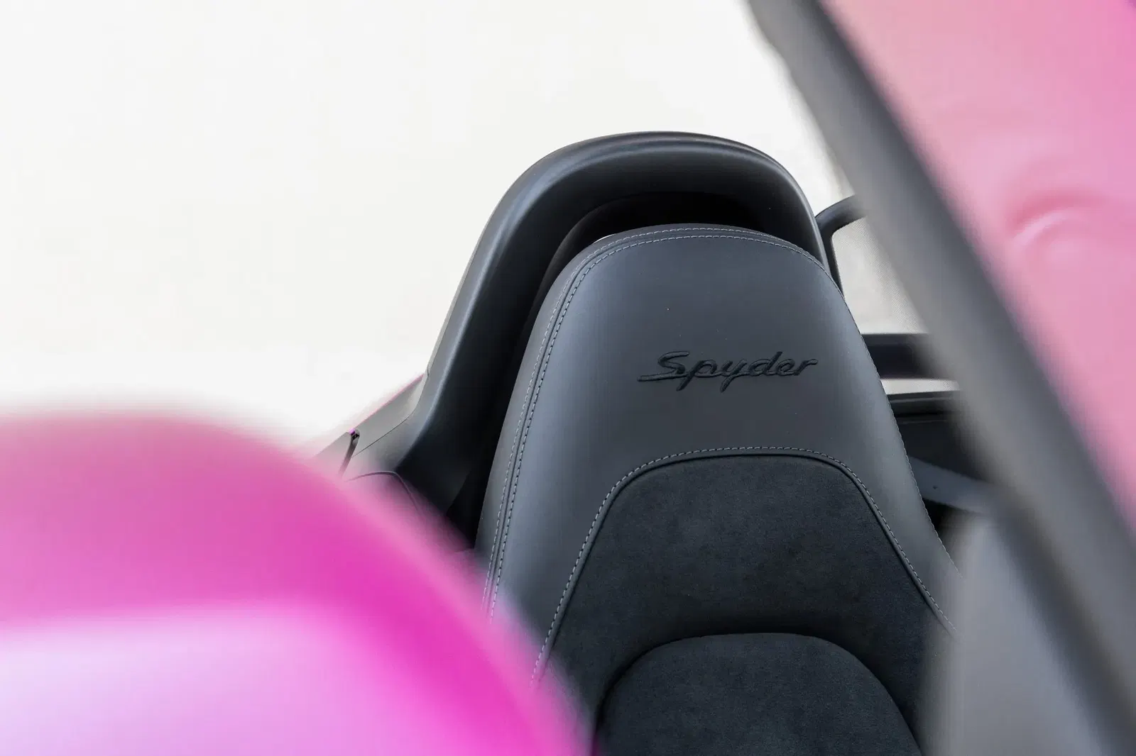 Ruby Star 2022 Porsche 718 Spyder 6-Speed