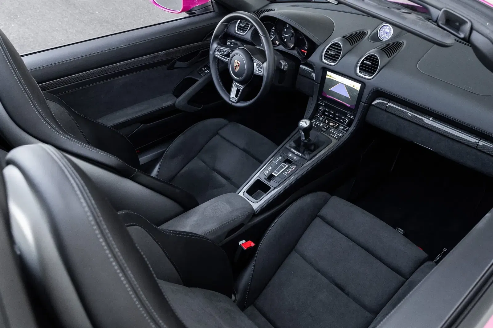 Ruby Star 2022 Porsche 718 Spyder 6-Speed