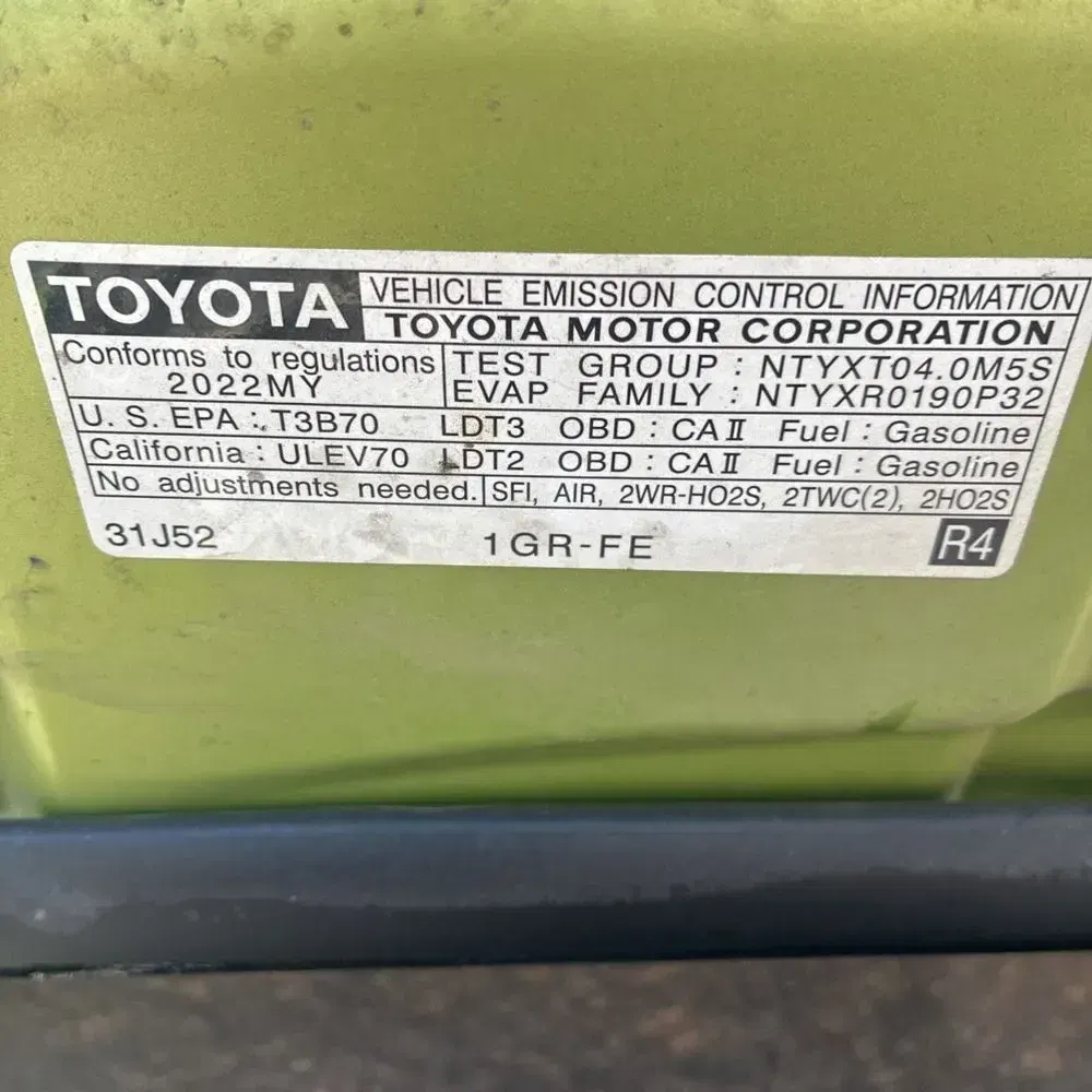 2022 Toyota 4Runner TRD Pro