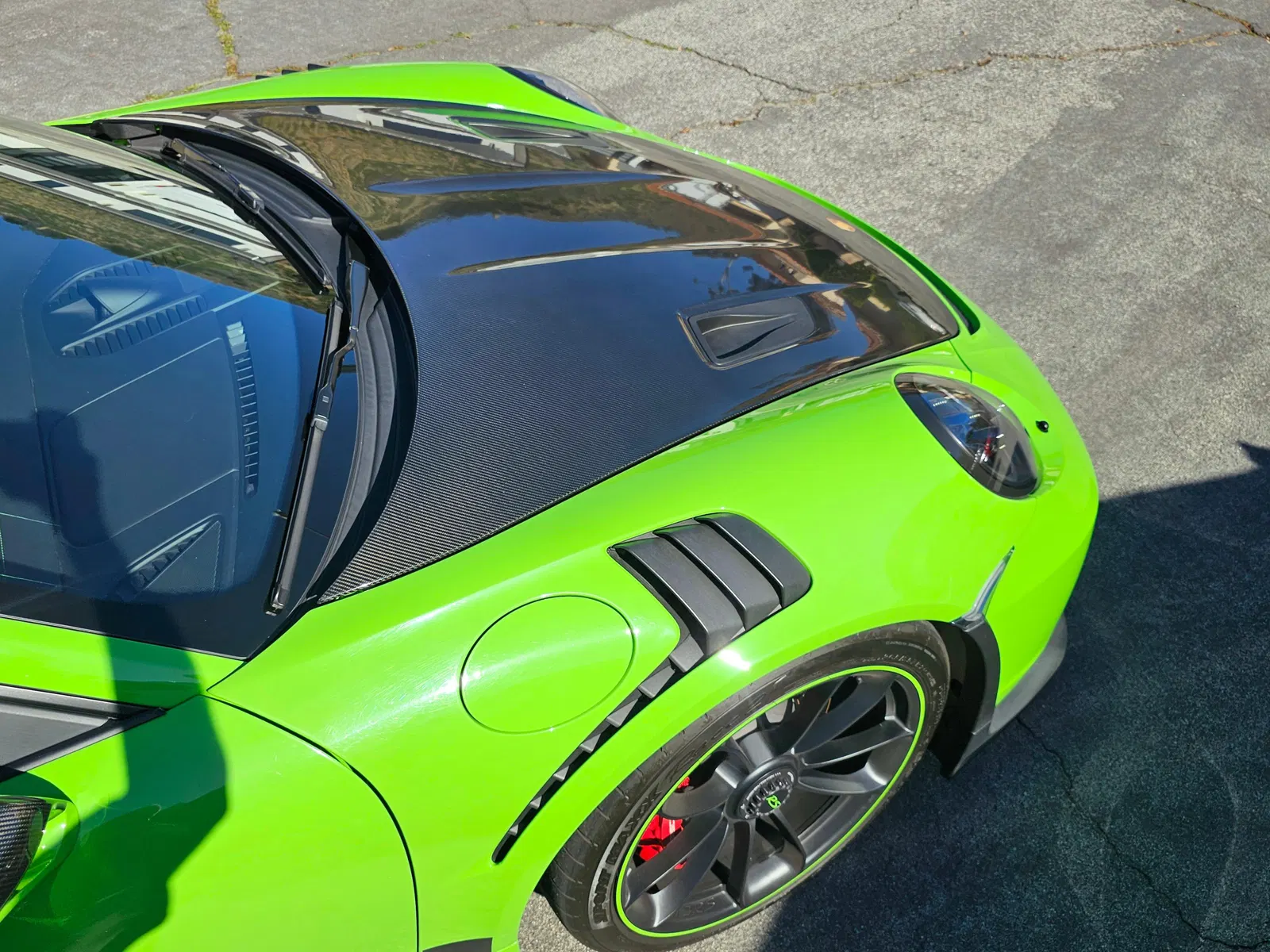 2019 Porsche 911 GT3 RS Weissach - ~6,700 Miles, 520-hp Flat-6, Lizard Green, Unmodified