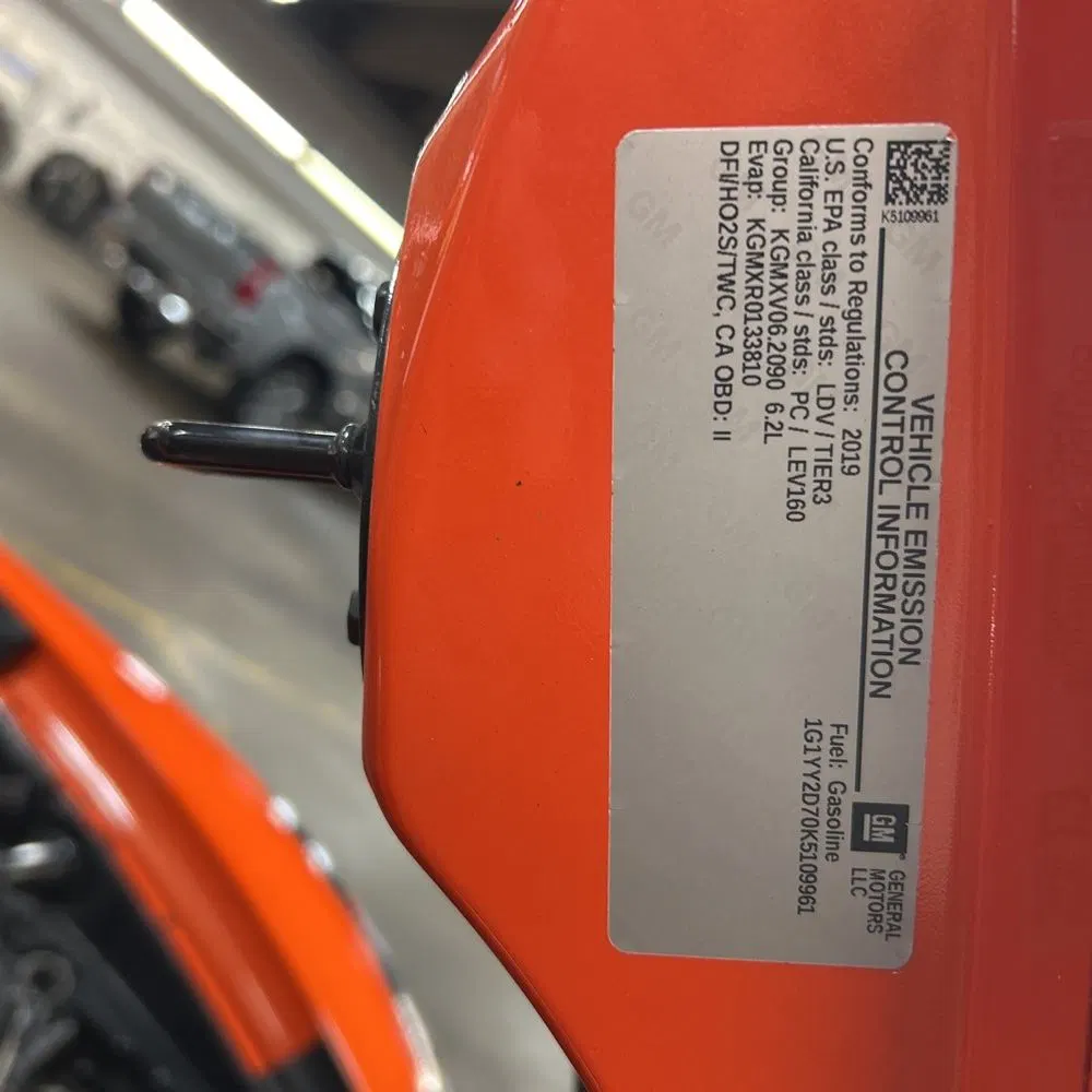 2019 Chevrolet Corvette Grand Sport