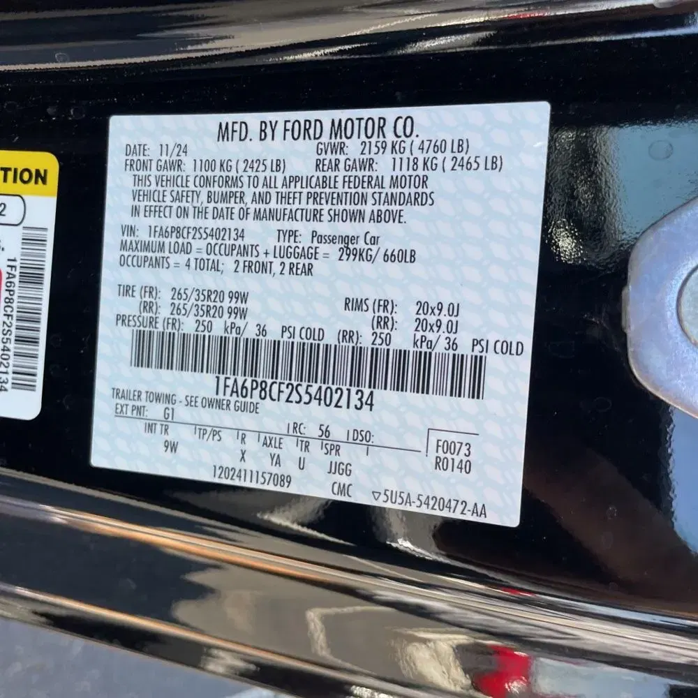 2025 Ford Mustang GT Premium