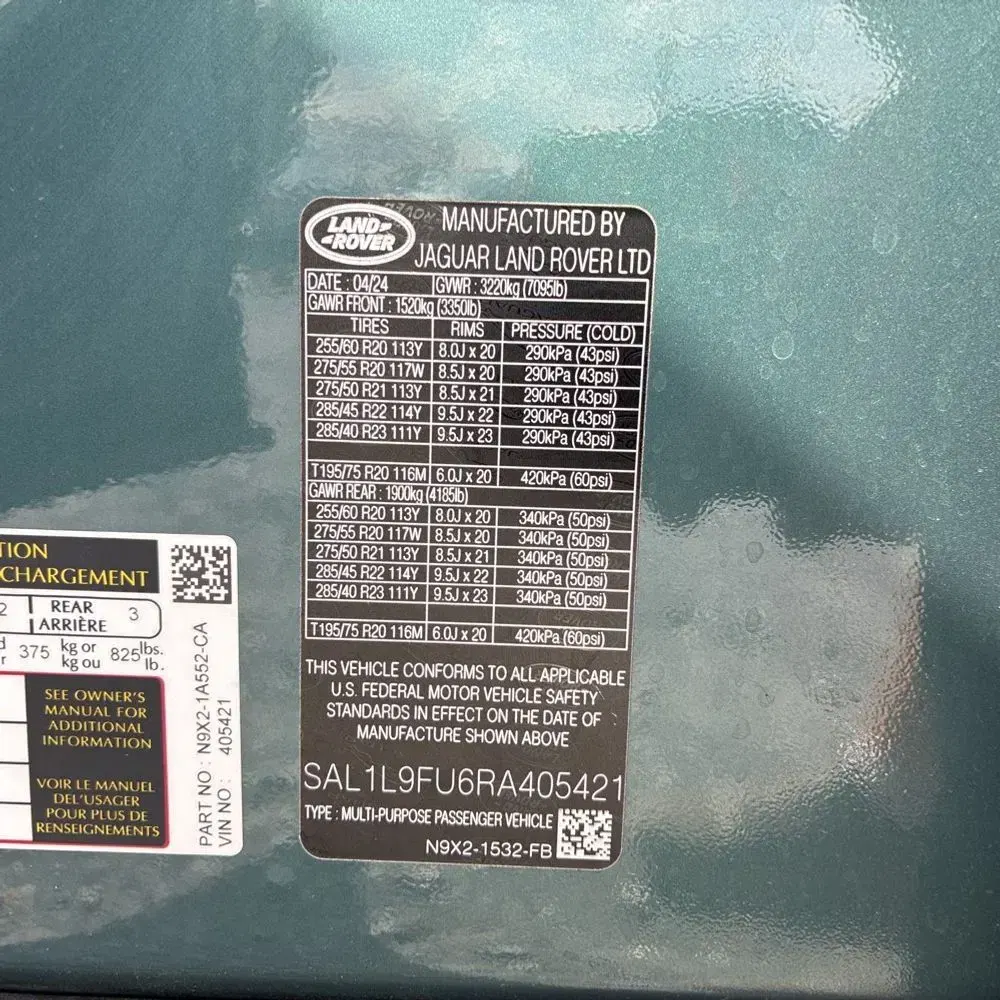 2024 Land Rover Range Rover Sport Dynamic SE P400