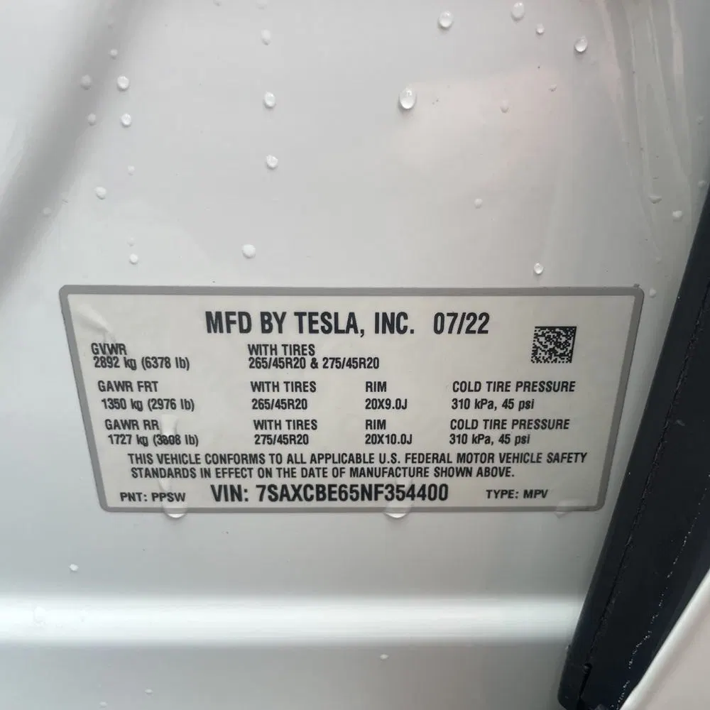 2022 Tesla Model X Plaid