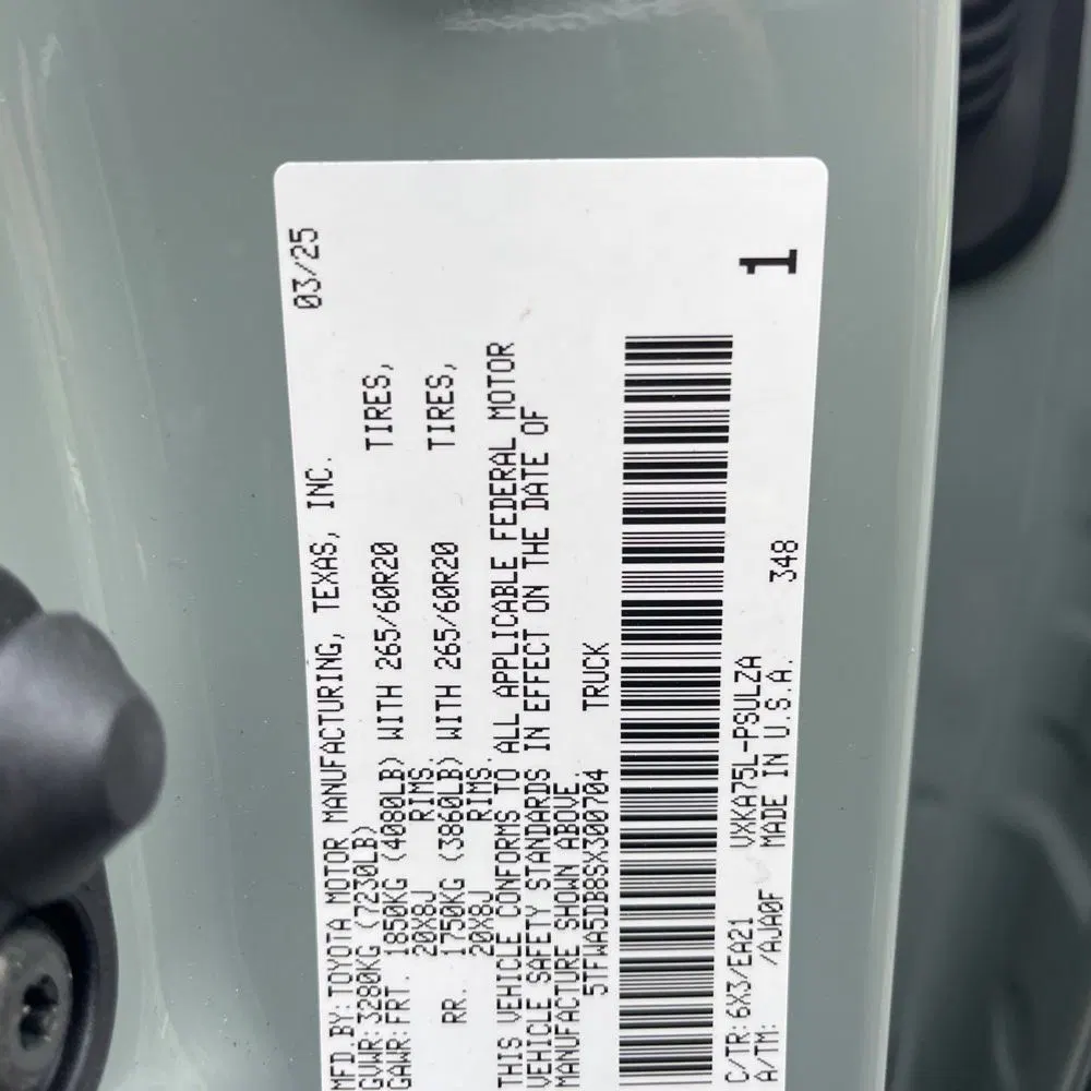 2025 Toyota Tundra Limited
