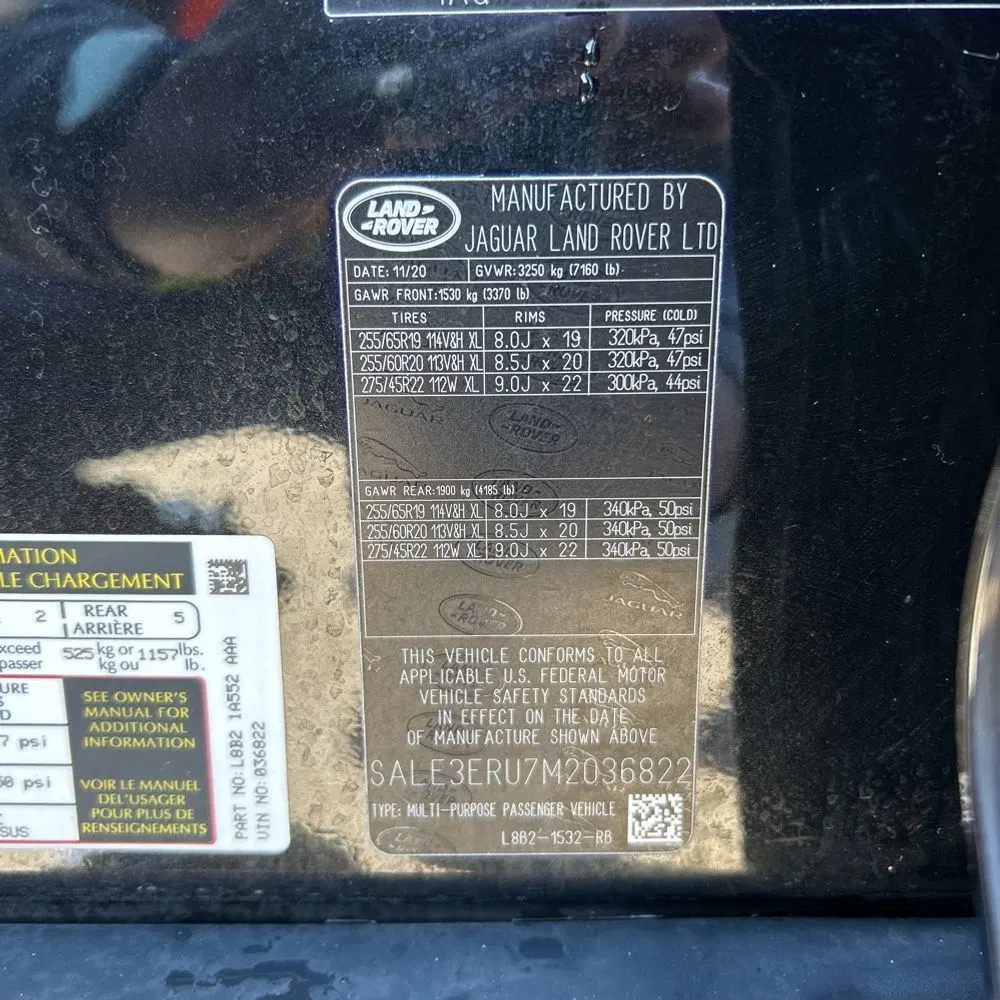 2021 Land Rover Defender 110 X-Dynamic HSE