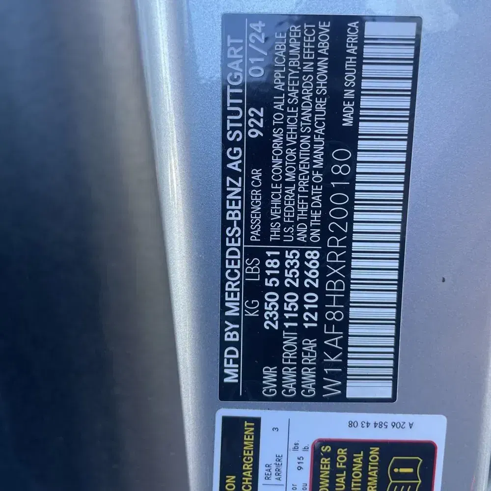 2024 Mercedes-Benz C-Class AMG C 43