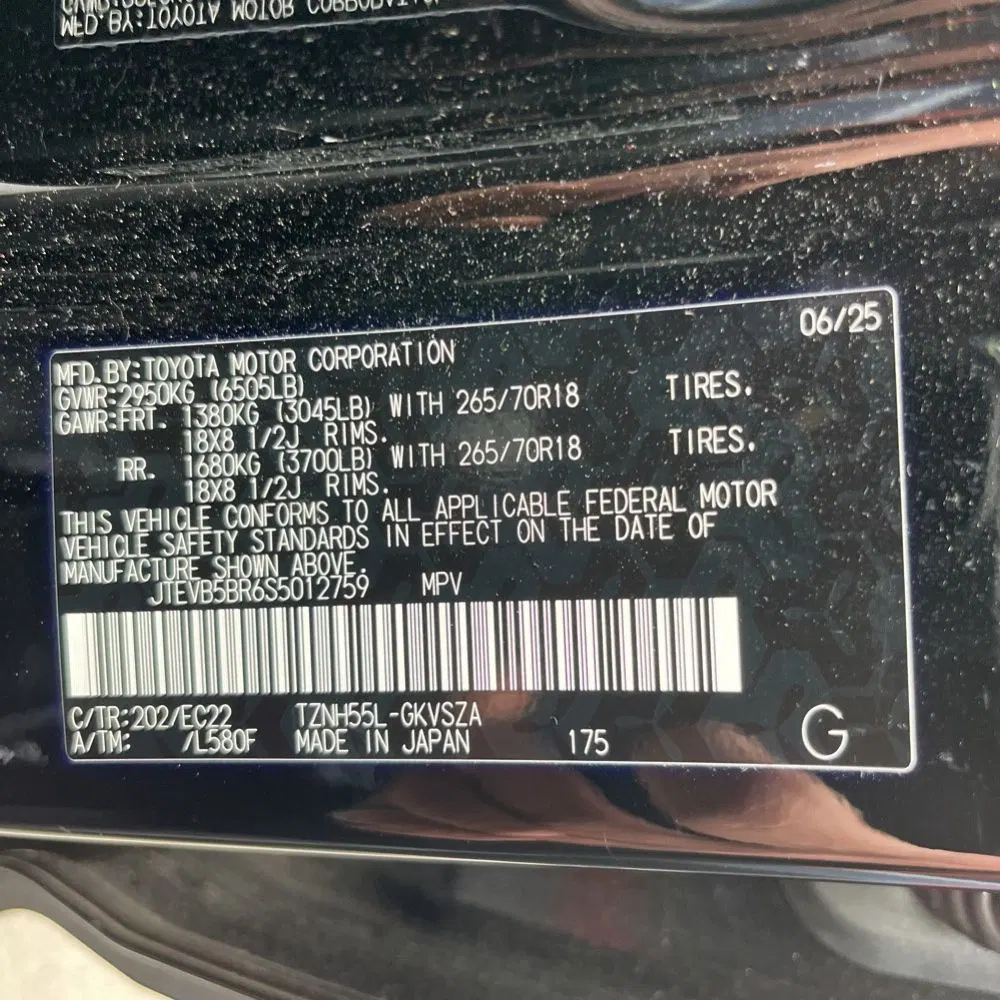 2025 Toyota 4Runner TRD Pro HV