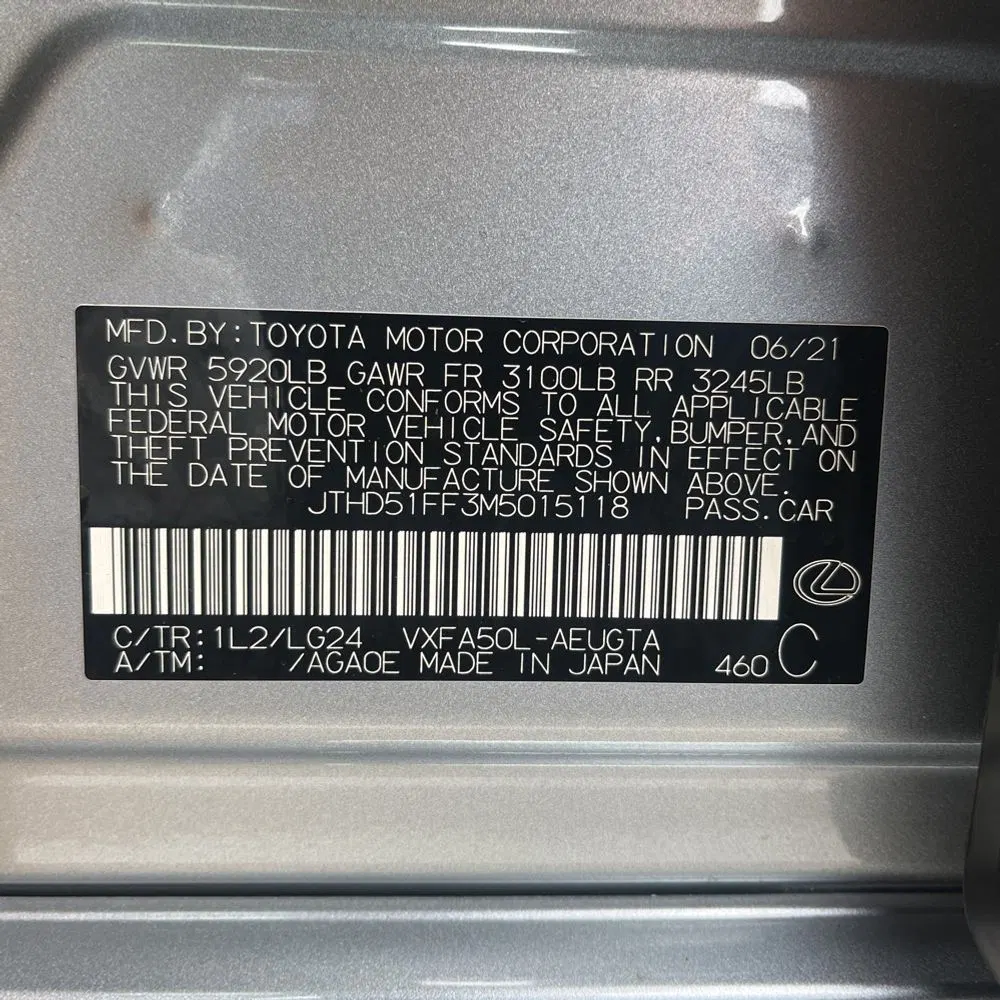 2021 Lexus LS 500 Base